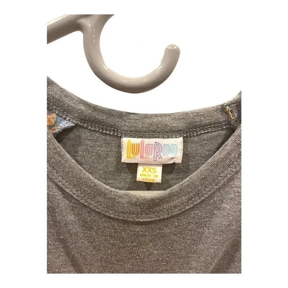 Lularoe Women’s XXS Randy Gray With Butterflies‎ - Picture 2 of 3